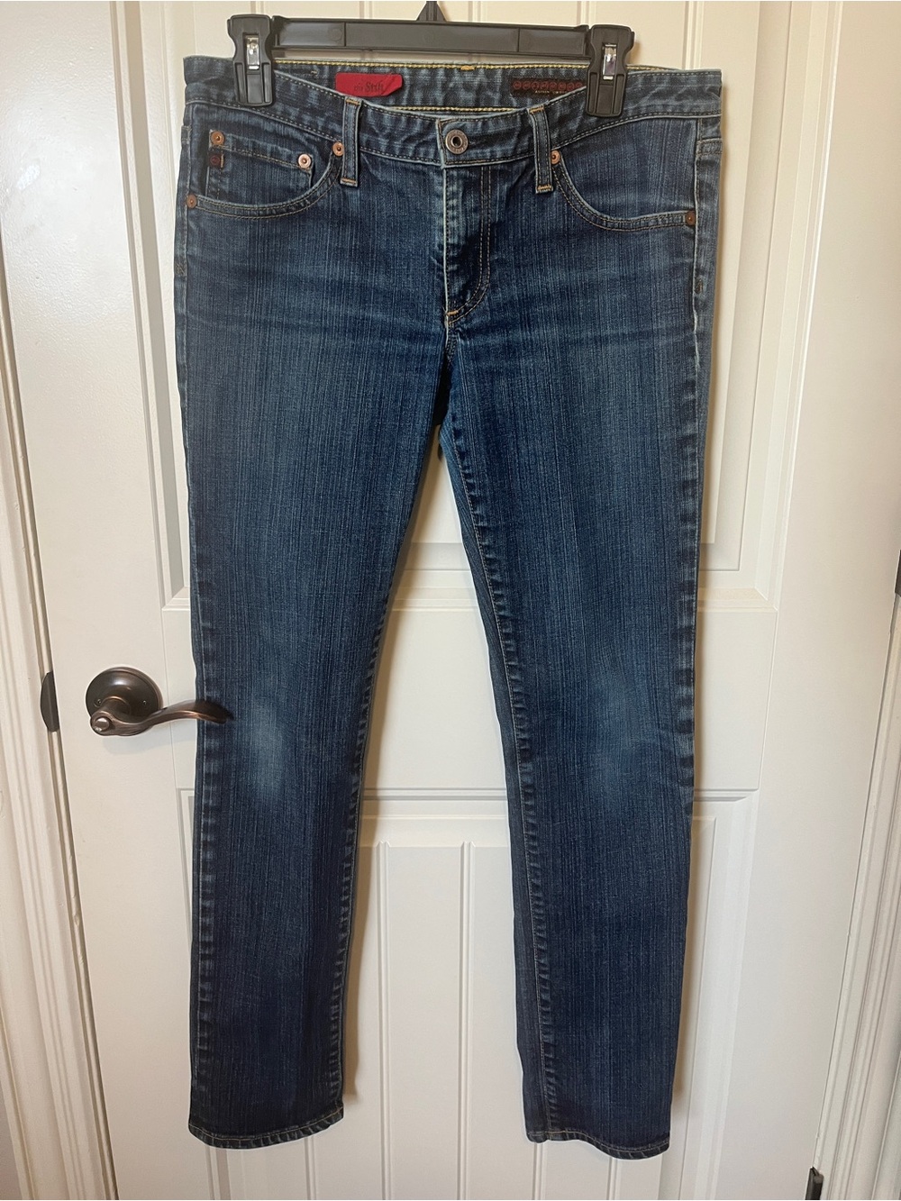 AG Adriano Goldschmied Dark Blue Skinny Jeans